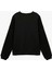 Şardonlu Uzun Kollu Bisiklet Yaka Pul Payet Detaylı Sweatshirt 2