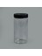 Vakumlu Cam Kavanoz - Şeffaf / Siyah - 600 ml 1