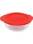 Kapaklı Borcam - Şeffaf / Kırmızı - 2,2 Lt 3