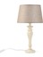 Lighting French Cottage Abajur - Eskitme Krem Ayak / Kahverengi 1