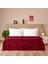 Soft Alora Çift Kişilik Yatak Örtüsü - Kırmızı - 200X230 cm 1