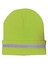 Unisex Yansıtıcı Şeritli Örme Şapkalar, Floresan Sarı (Yurt Dışından) 1
