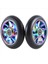 2 Adet 110 mm Renkli Alüminyum Akrobasi Scooter Tekerlekleri Scooter Scooter (Yurt Dışından) 5