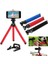 Ahtapot Selfie Tripod Telefon Tutucu Akrobat Stand Çubuğu 1