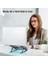 Katlanabilir Laptop Standı, Metal Dizüstü Bilgisayar Standı, Macbook, Notebook, 10-17 Inç Laptop Uyumlu, Taşınabilir Ergonomik Gümüş Bilgisayar Standı 3