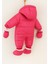 Yağmur-Soğuk Geçirmez Kapüşonlu Çıkarılabilir Eldiven ve Patikli Bebek Kozmonot 2