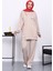 Taş Tek Cepli Tunik Pantolonlu Modal Takım 1