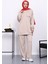 Taş Tek Cepli Tunik Pantolonlu Modal Takım 2