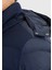Lacivert Regular Fit Kapüşonlu Casual Dokuma Mont 4