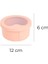 Pastel Hava Sızdırmaz Yuvarlak Silikon Saklama Kabı 400 ml | Pembe 5