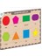 Ahşap Geometrik Şekiller Eğitici Set 1