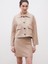 Dar Fit Süet Mini Etek 4