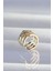 Pirinç Gold Renk Yonca Earcuff Küpe 1