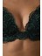 Koyu Yeşil Intense Push Up Broderie Sütyen 3