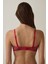 Kırmızı Lotus Lace Sütyen 5