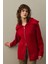 Fermuar Detaylı Hırka Kırmızı 4
