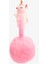 Pembe Kız Çocuk Unicorn Desenli Yumuşak Dokulu Kulaklık 2