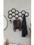Farklı Desenli Siyah Metal Duvar Askısı | Modern & Tarz Ev Aksesuarları 4