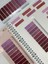 10 Renkli Cetvelli Bordo Tonları Indeks Sticker/index/postit/post-It/kitap Ayracı/not Kağıdı 5