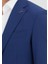 Mavi Çizgili Zeroweight Slim Fit Yün Karışımlı Takım Elbise 3