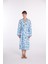 Desenli Kimono Emp.mavi 19343827000 1