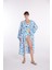 Desenli Kimono Emp.mavi 19343827000 2