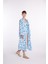 Desenli Kimono Emp.mavi 19343827000 5