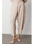 Şalvar Kesim Modal Karışımlı Bej Rengi Pantolon 5