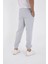 Unisex Kışlık Üç Iplik Lastikli Eşofman Pantolon - Gri -Vlmr 3