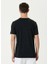 Unisex Basic Bisiklet Yaka Regular T-Shirt - Siyah -Vlmr 2