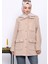 Vizon Cepli Düğmeli Kaşe Ceket 1