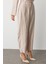 Şalvar Kesim Modal Karışımlı Bej Rengi Pantolon 4