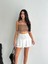 Ayrobin Şortlu Etek - Beyaz -Vlmr 5