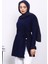 Lacivert Düğme Detaylı Modal Sweat 1