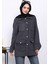 Füme Cepli Düğmeli Kaşe Ceket 3