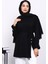 Siyah Düğme Detaylı Modal Tunik 1
