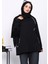 Siyah Biyeli İki İplik Sweatshirt 3