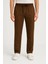 Erkek Keten Pantolon - Kahverengi -Vlmr 2