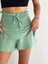 Ayrobin Şortlu Etek - Su Yeşili -Vlmr 3