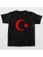 Unisex Çocuk Baskılı T-Shirt - Siyah -Vlmr 1
