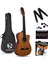 Luca CW-200OR Turuncu Kesik Kasa Klasik Gitar Seti 4/4 Sap Ayarlı (Cutaway) 1