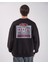 "jackpot" Oversize Fit Cepli Crewneck Sweatshirt Siyah 2