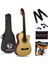 Luca CW-200NT Naturel Kesik Kasa Klasik Gitar Seti 4/4 Sap Ayarlı (Cutaway) 1