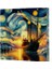 Van Gogh 2 Gemi - Çizgisiz Yan Boyamalı Defter 1