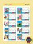 Pocoyo Okul Defter Etiket Yapıştırma Sticker A4 Boyutlarında 1 Sayfa 1