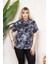 Bebe Yaka Püskül Detaylı Bluz- Desenli -Vlmr 1