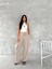 Ayrobin Oversize Kadın Pantalon - Bej -Vlmr 1
