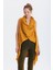 Dökümlü Salaş Triko Yelek Hardal 1