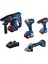 Dörtlü Montaj Seti ( Gws 18V-8 , GDS18V-350 , Gsr 18V-50 , Gbh 180-LI + Gba 18 V 4.0 Ah X4 ) 1