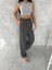 Ayrobin Oversize Kadın Pantalon - Füme -Vlmr 3